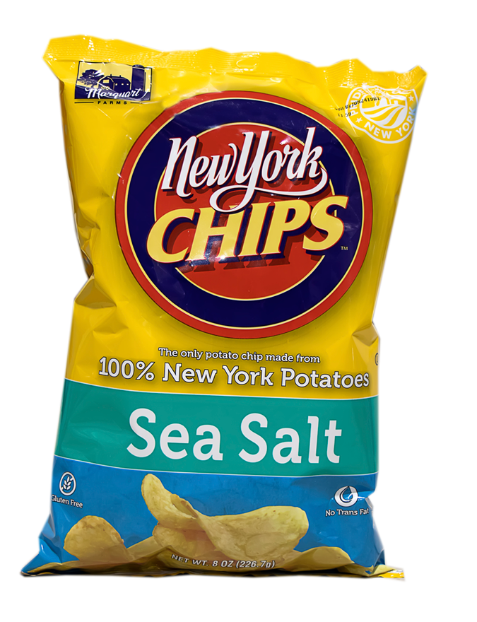 Sea Salt Potato Chips (Flat)